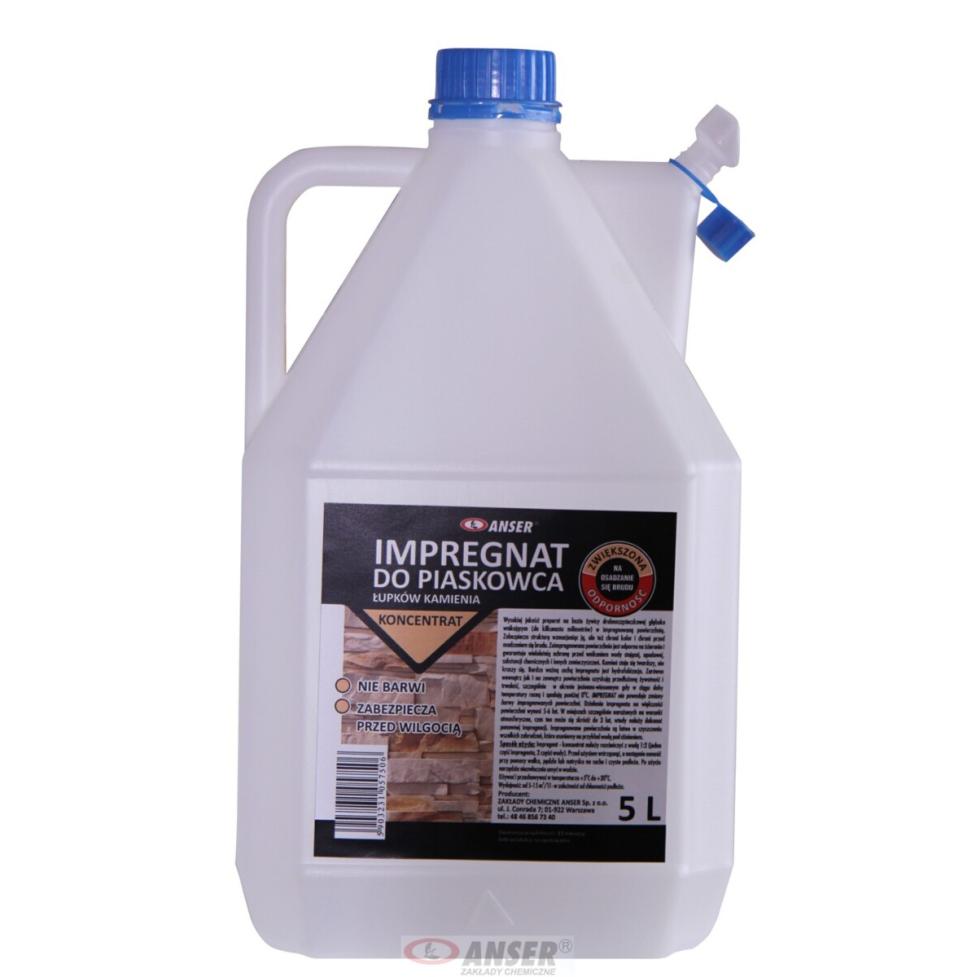 Impregnat do piaskowca kamienia koncentrat 5