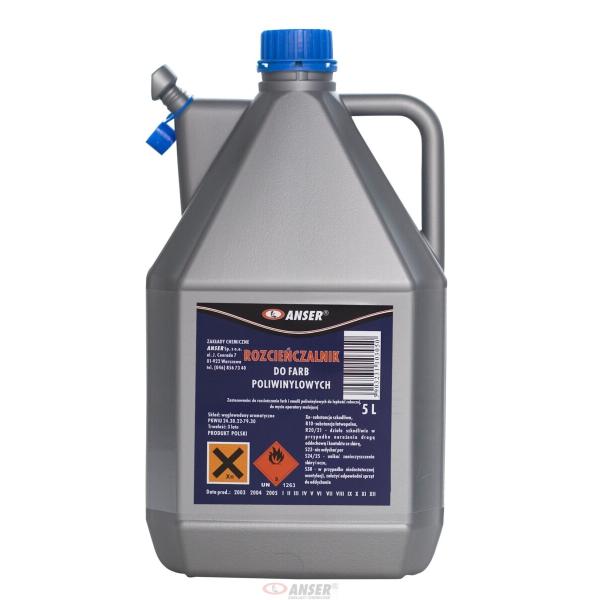 Rozpuszczalnik do farb poliwinylowych 5l
